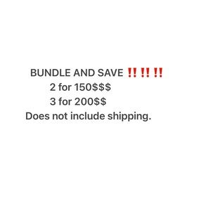 Bundle And Save ‼️‼️